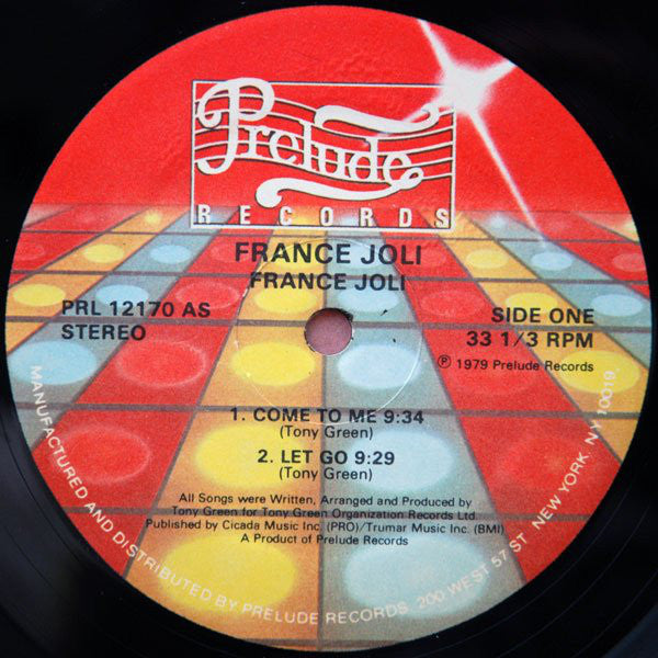 France Joli : France Joli (LP, Album)