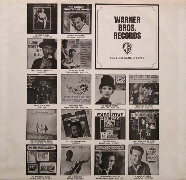 Peter, Paul & Mary : In The Wind (LP, Album)