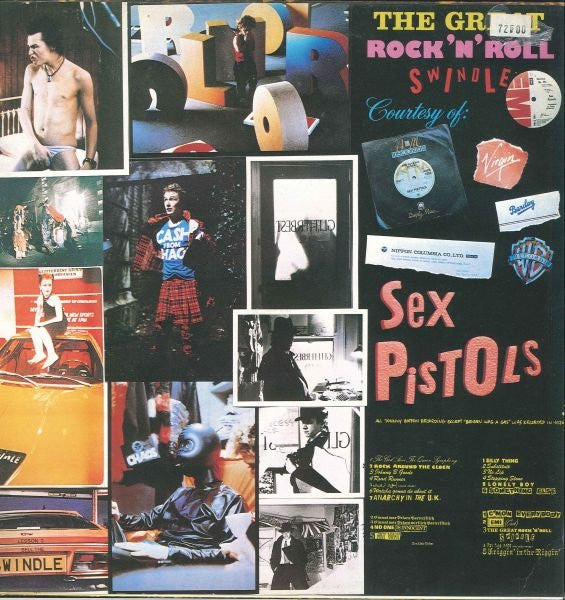 Sex Pistols : The Great Rock 'N' Roll Swindle (2xLP, Album, 1st)
