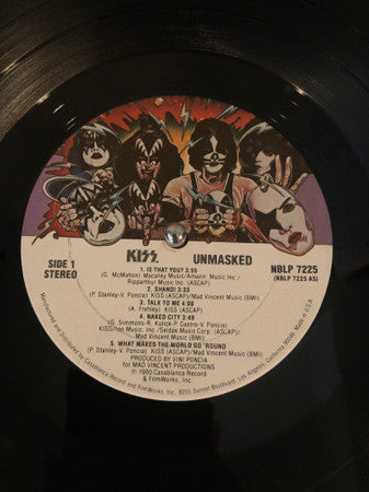 Kiss : Unmasked (LP, Album, Club)