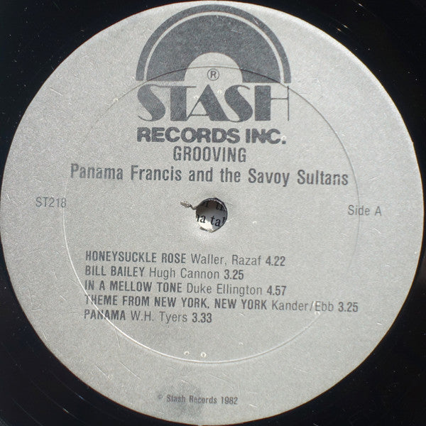 Panama Francis And The Savoy Sultans : Grooving (LP, Album)