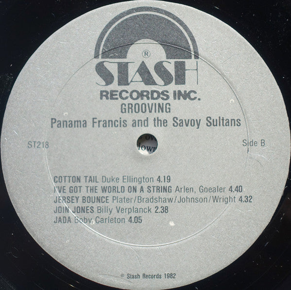 Panama Francis And The Savoy Sultans : Grooving (LP, Album)