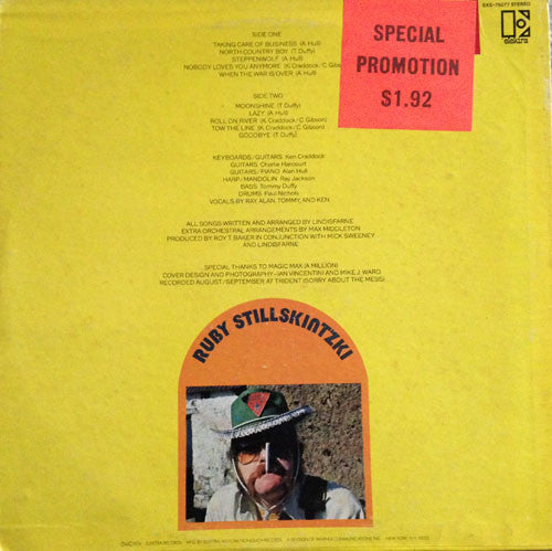Lindisfarne : Roll On, Ruby (LP, Album, Promo, CSM)