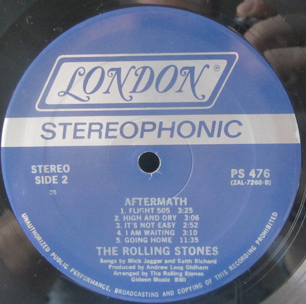 The Rolling Stones : Aftermath (LP, Album, RE, 26 )