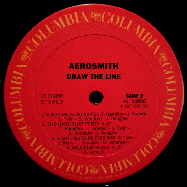 Aerosmith : Draw The Line (LP, Album, Ter)