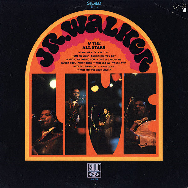 Junior Walker & The All Stars : Live (LP, Album)
