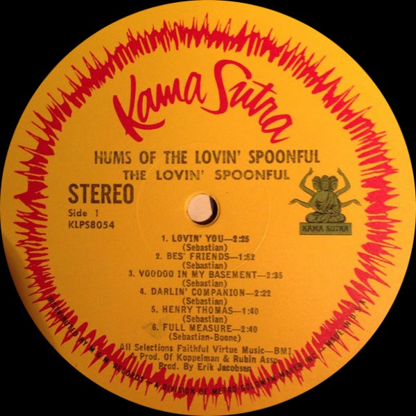 The Lovin' Spoonful : Hums Of The Lovin' Spoonful (LP, Album)