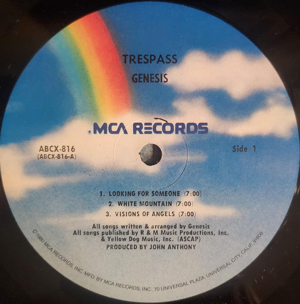 Genesis : Trespass (LP, Album, RE, Gat)