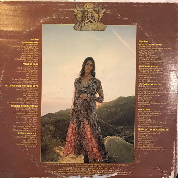 Emmylou Harris : Pieces Of The Sky (LP, Album, Ter)