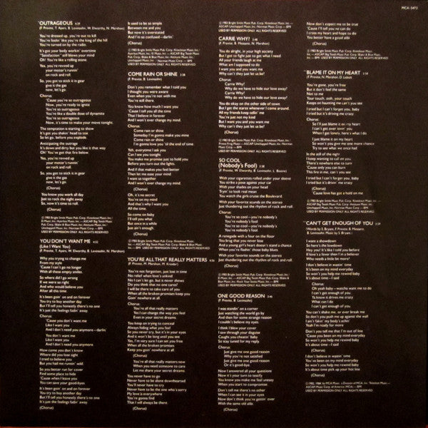 Franke & The Knockouts : Makin' The Point (LP, Album)