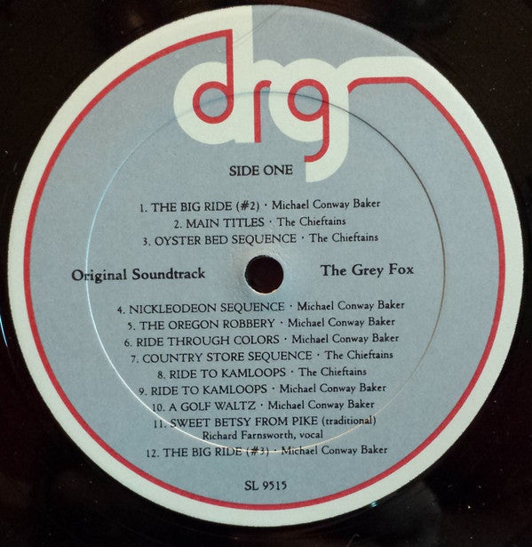 Michael Conway Baker / The Chieftains : The Grey Fox (Original Soundtrack Recording) (LP, Album)