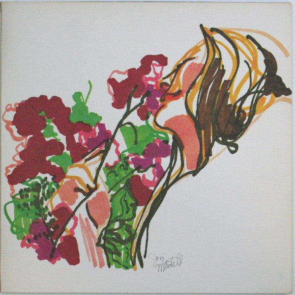 Joni Mitchell : For The Roses (LP, Album, RI,)