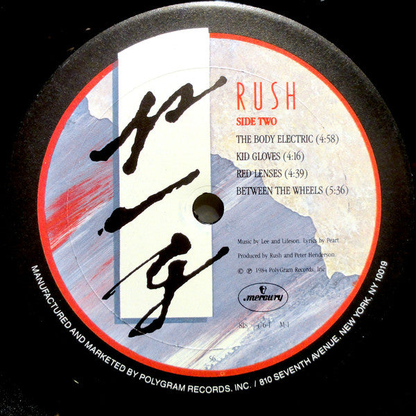 Rush : Grace Under Pressure (LP, Album, 56 )
