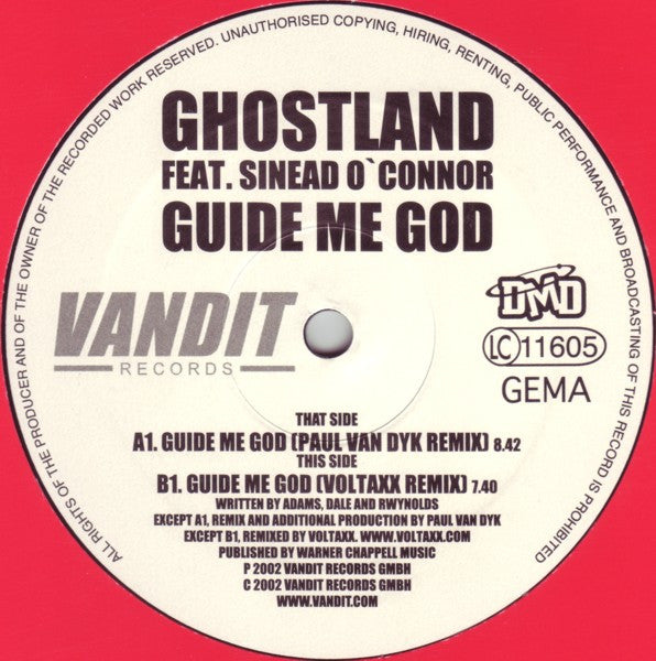 Ghostland Feat. Sinead O'Connor* : Guide Me God (12")
