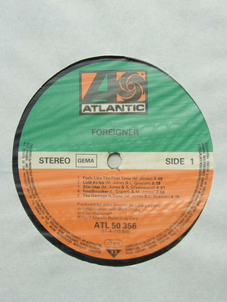 Foreigner : Foreigner (LP, Album, RE)