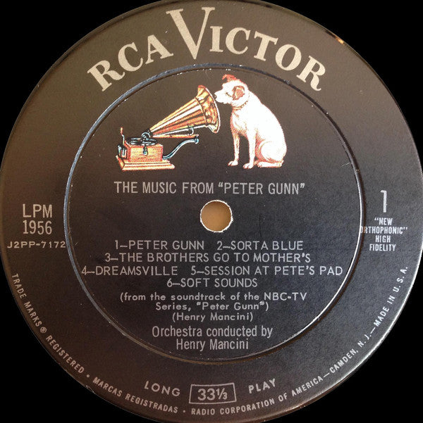 Henry Mancini : The Music From "Peter Gunn" (LP, Album, Mono, Ind)