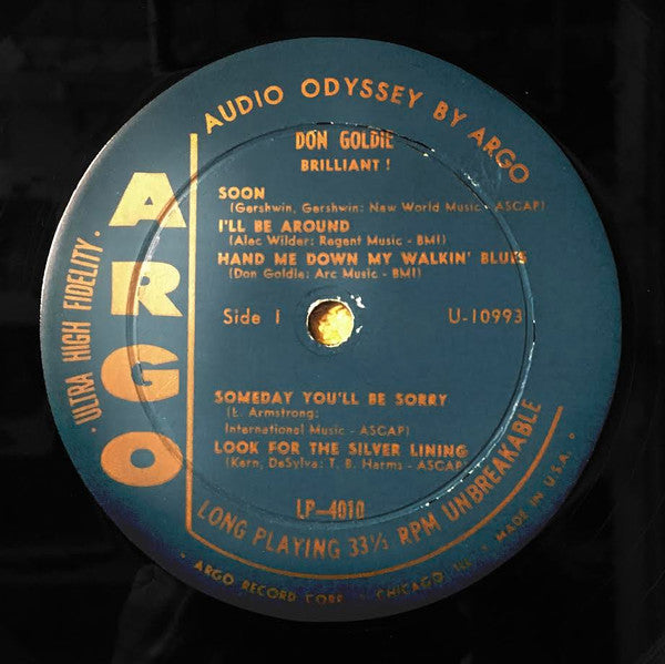 Don Goldie : Brilliant! (LP, Mono)