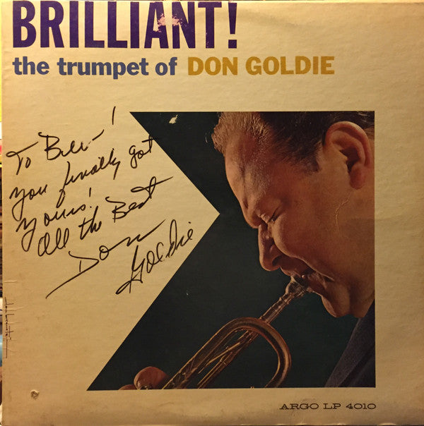Don Goldie : Brilliant! (LP, Mono)