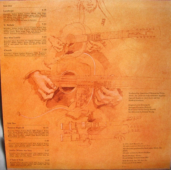 Shawn Phillips (2) : Faces (LP, RE)