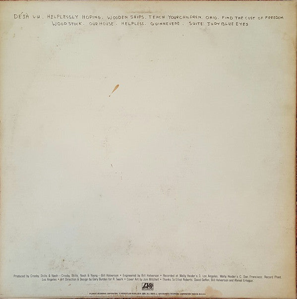 Crosby Stills Nash And Young* : So Far (LP, Comp, RE, Mon)
