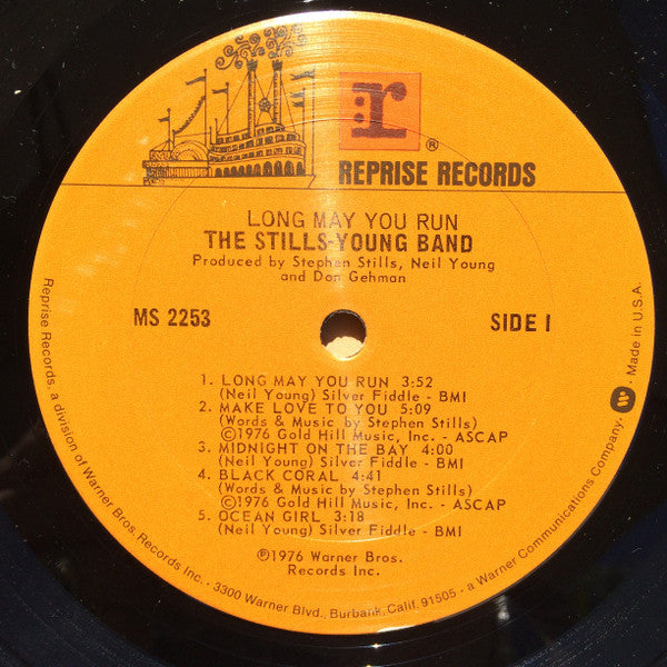 The Stills-Young Band : Long May You Run (LP, Album, San)