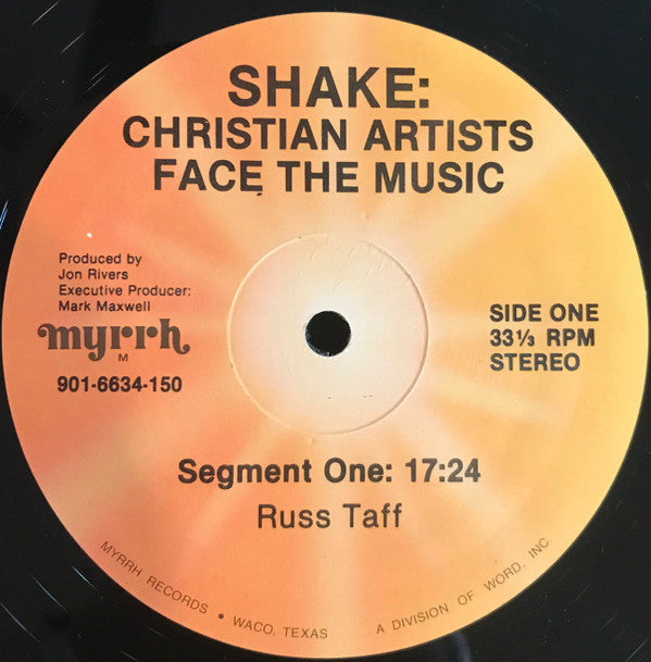 Various : Shake: Christian Artists Face the Music (2xLP, Album, Promo)