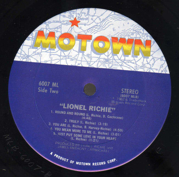 Lionel Richie : Lionel Richie (LP, Album, Club, Gat)