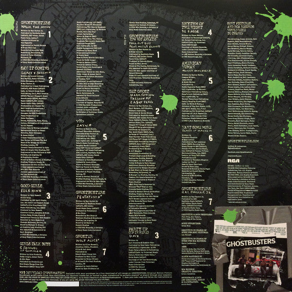 Various : Ghostbusters (Original Motion Picture Soundtrack) (LP, Album)