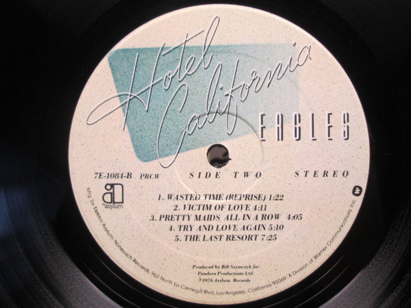 Eagles : Hotel California (LP, Album, PRC)