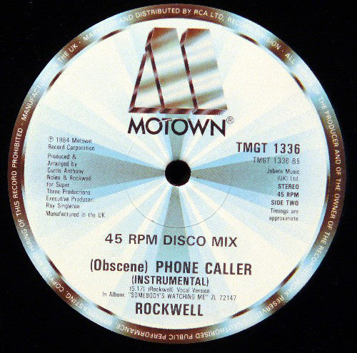 Rockwell : Obscene Phone Caller (12")
