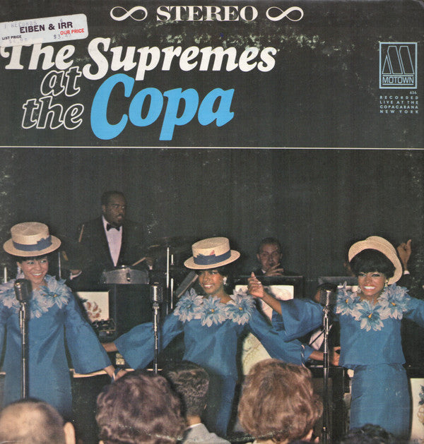 The Supremes : At The Copa (LP, Album)