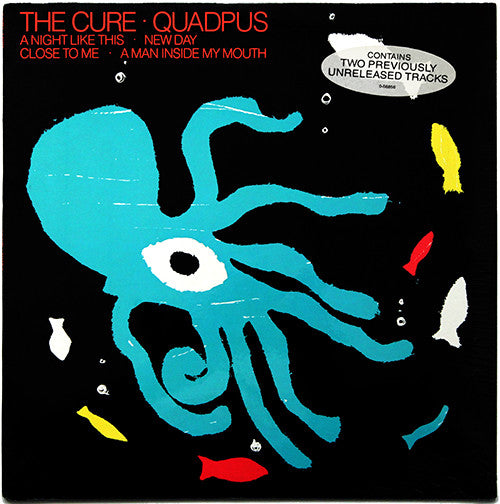 The Cure : Quadpus (12", Single, RE, Bar)