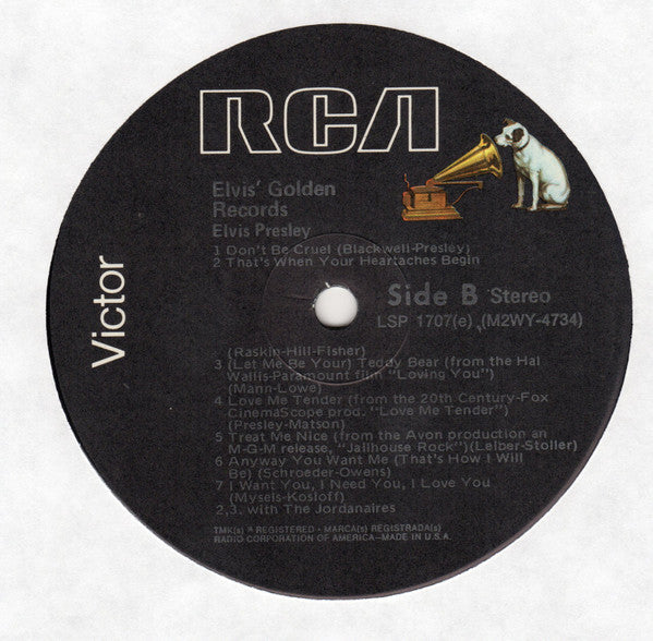 Elvis Presley : Elvis' Golden Records (LP, Comp, RE)