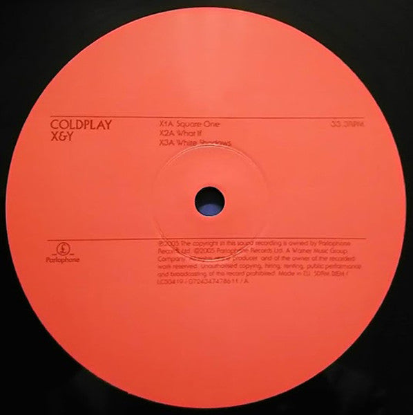 Coldplay : X&Y (2xLP, Album, RE)