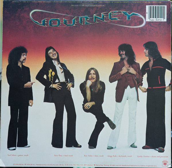 Journey : Infinity (LP, Album, RE, Car)