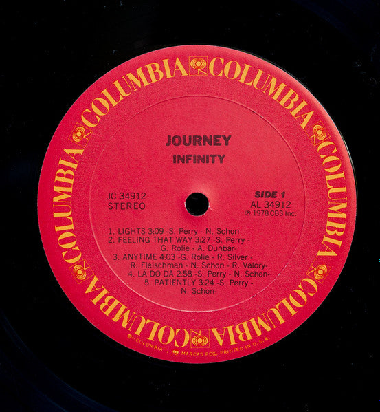 Journey : Infinity (LP, Album, RE, Car)