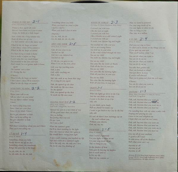 Journey : Infinity (LP, Album, RE, Car)
