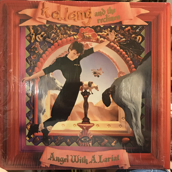 K.D. Lang And The Reclines : Angel With A Lariat (LP, Album, Club, Col)
