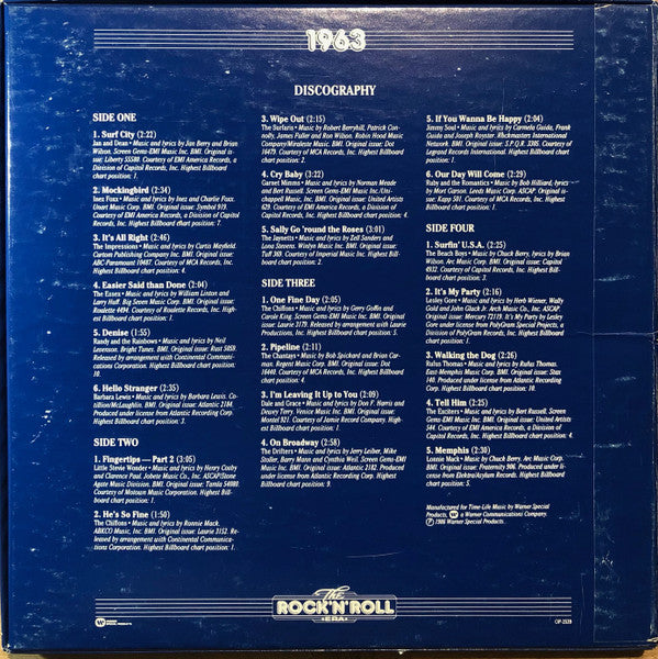 Various : The Rock 'N' Roll Era 1963 (2xLP, Comp, Mono, RM + Box)