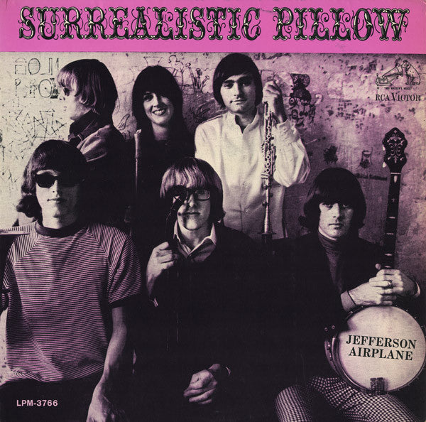 Jefferson Airplane : Surrealistic Pillow (LP, Album, Mono, Hol)