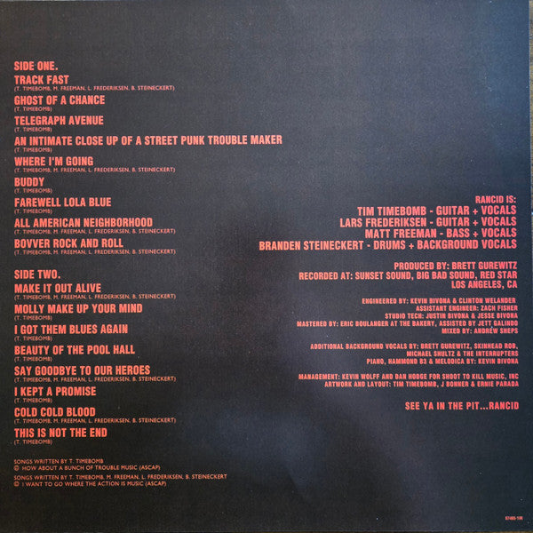 Rancid : Trouble Maker (LP, Album, Vio)