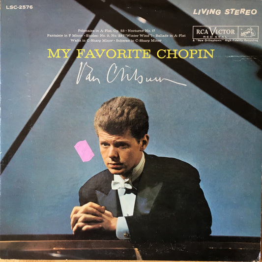Van Cliburn, Frédéric Chopin : My Favorite Chopin (LP, Ind)