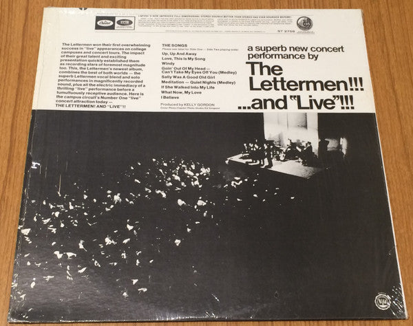 The Lettermen : The Lettermen!!! ...And "Live!" (LP, Album, Jac)