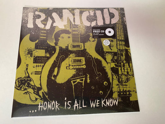 Rancid : ...Honor Is All We Know (LP, Album, Gre + CD, Album)