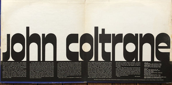 John Coltrane : Transition (LP, Album, Gat)