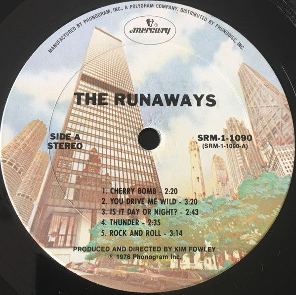 The Runaways : The Runaways (LP, Album, Gat)
