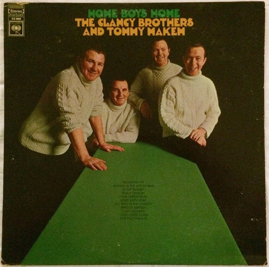 The Clancy Brothers & Tommy Makem : Home Boys Home (LP, Album, RE)