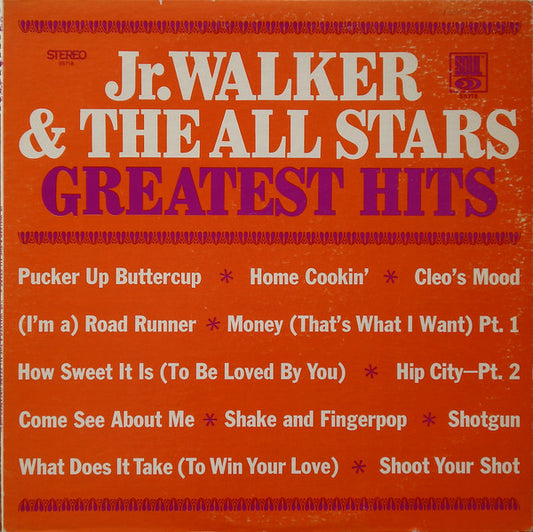 Junior Walker & The All Stars : Greatest Hits (LP, Comp, Hol)