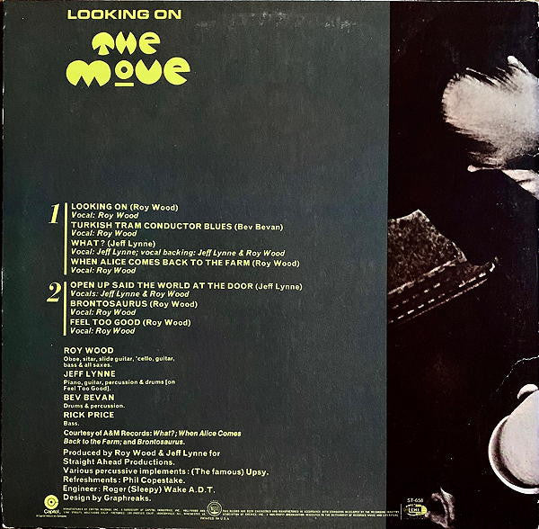 The Move : Looking On (LP, Album, Los)