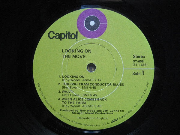 The Move : Looking On (LP, Album, Los)